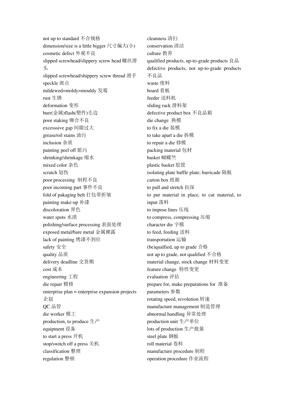 生产计划与物料控制相关英语词汇_第3页