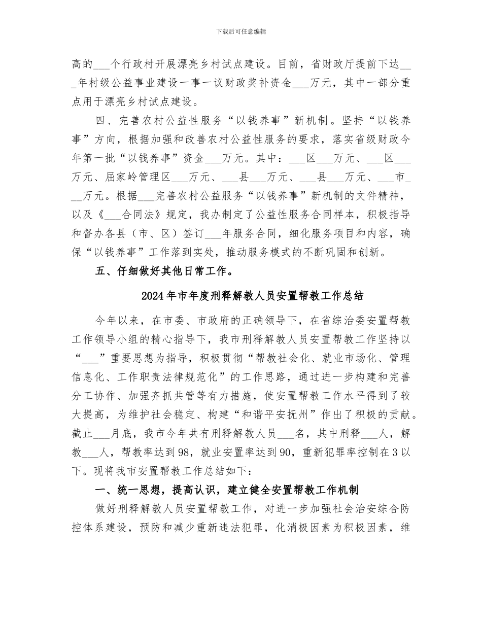 2024年市年度农村综合改革工作总结_第3页