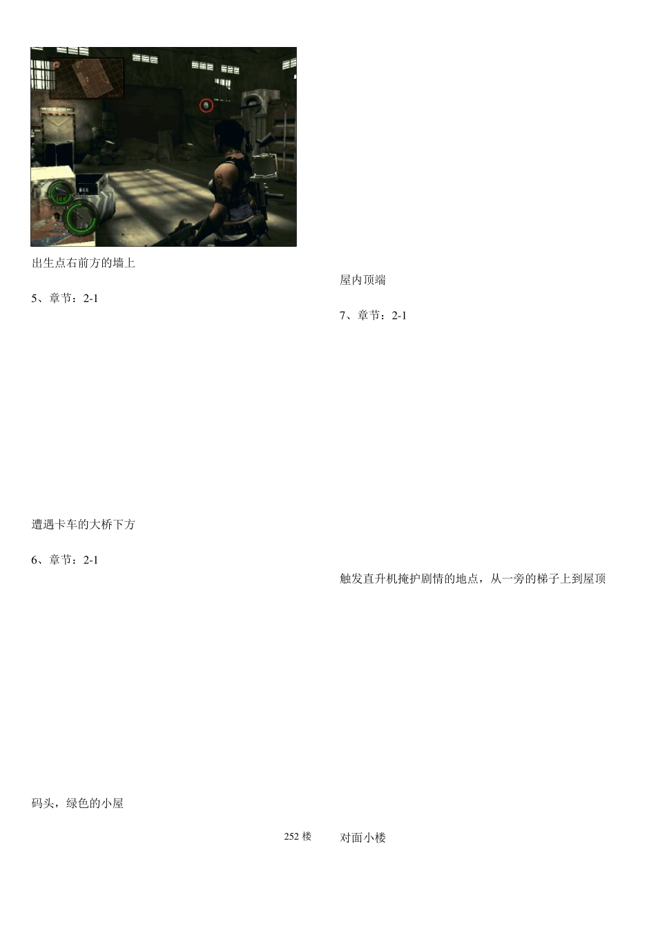 生化危机5_全蓝牌全徽章收集_第2页
