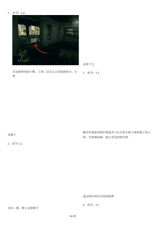 生化危机5_全蓝牌全徽章收集