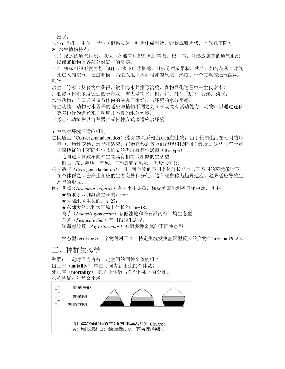 生态学考试复习资料_第3页