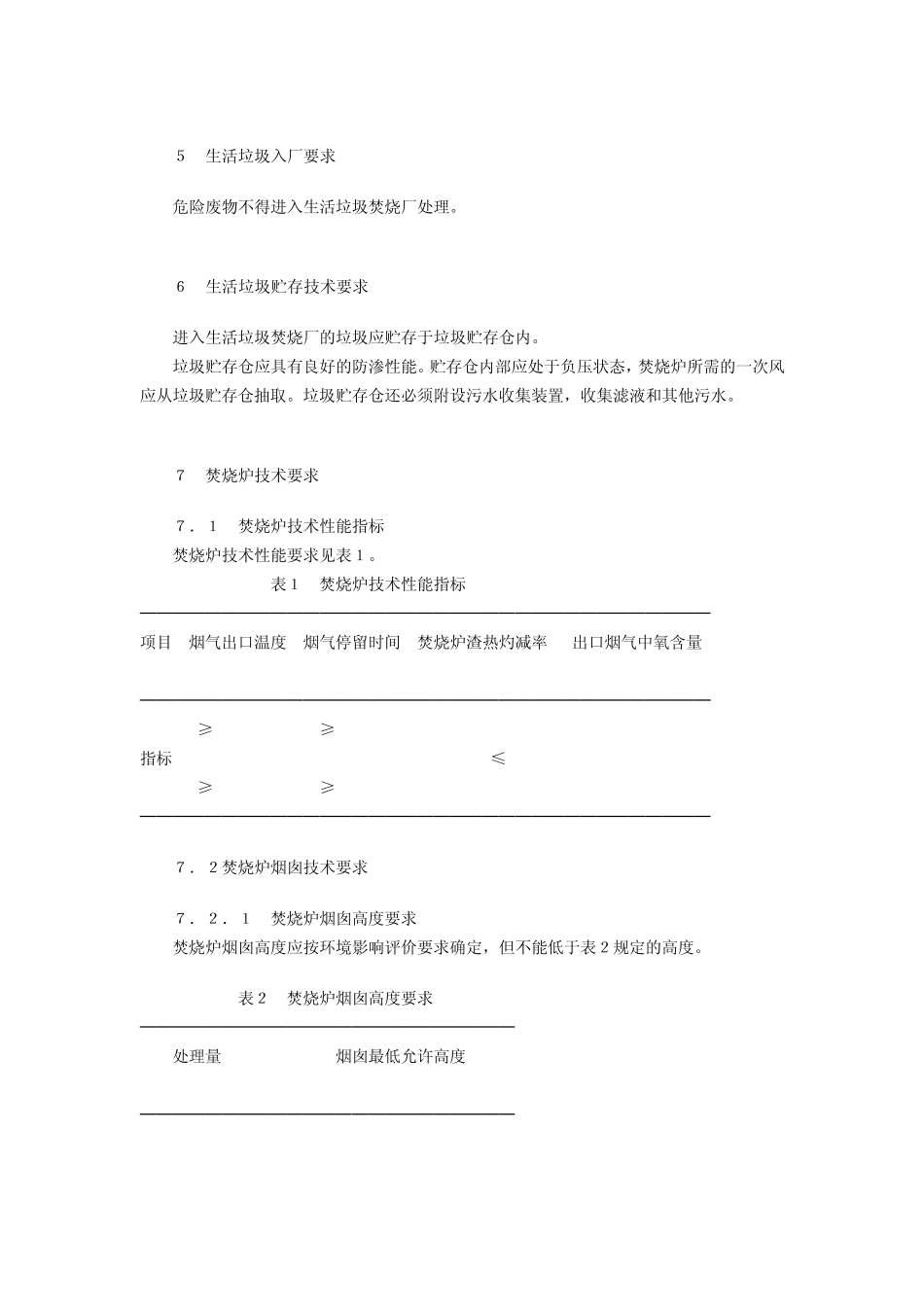 生活垃圾焚烧污染控制标准_第3页