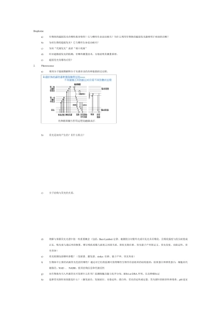 生物医学光子学复习题带答案