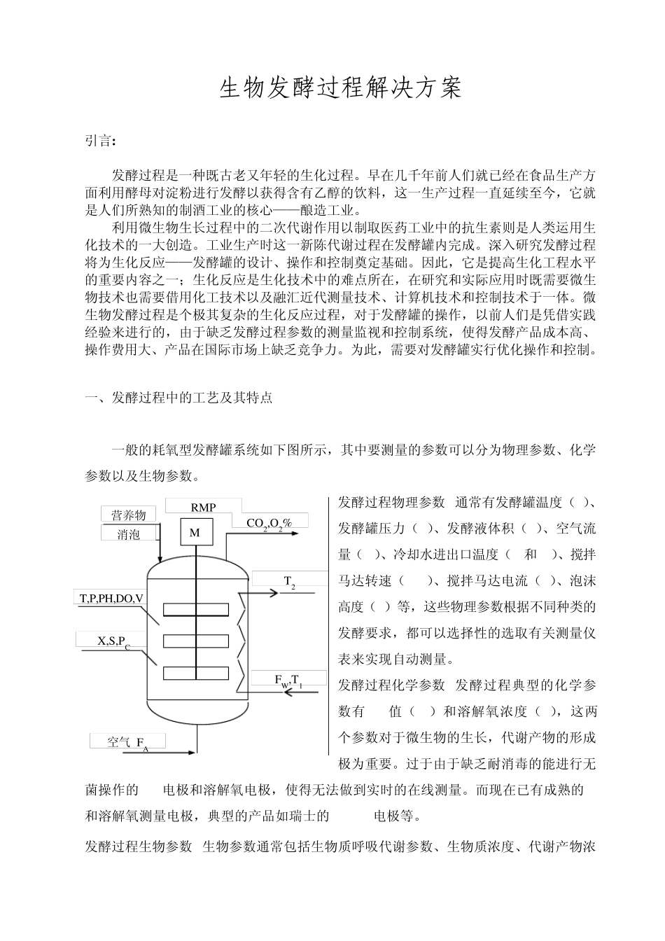 生物发酵过程解决方案_第1页