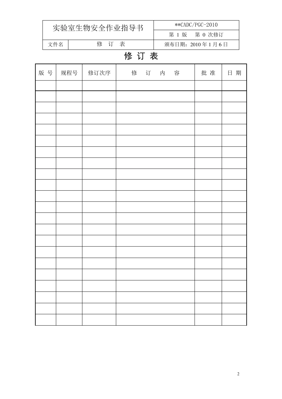 生物安全作业指导书_第2页