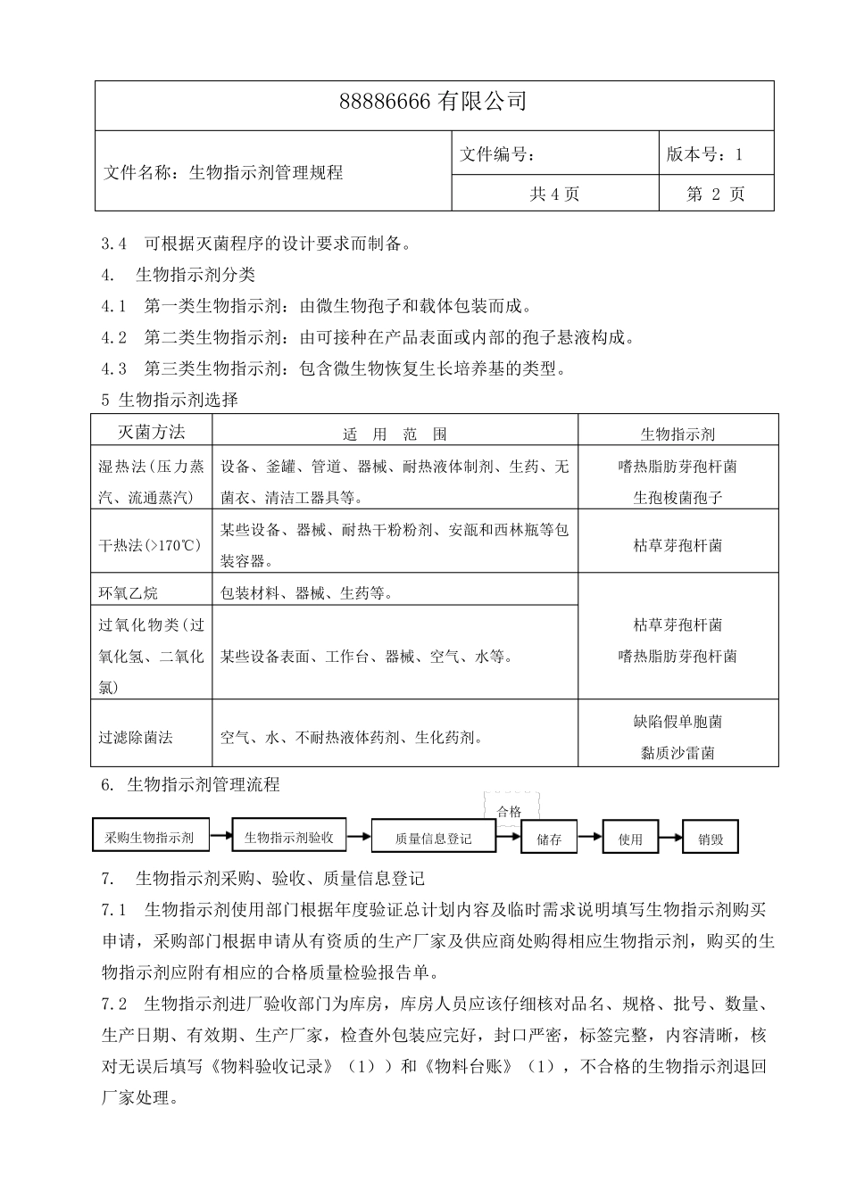 生物指示剂管理规程_第2页