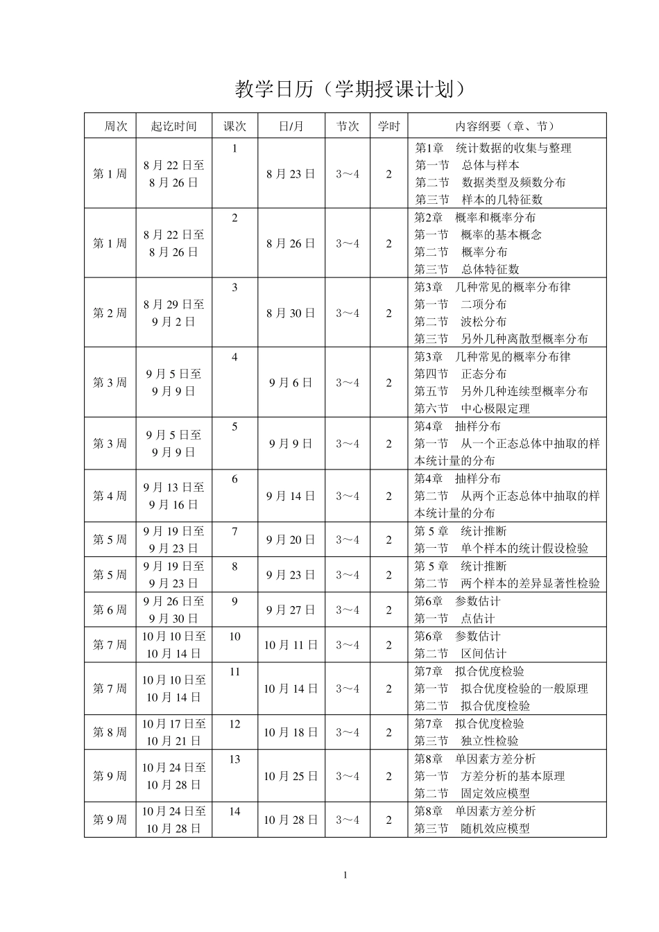 生物统计学教案_第1页