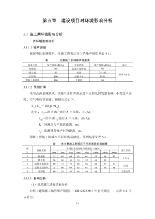 生猪养殖环评报告5环境影响分析