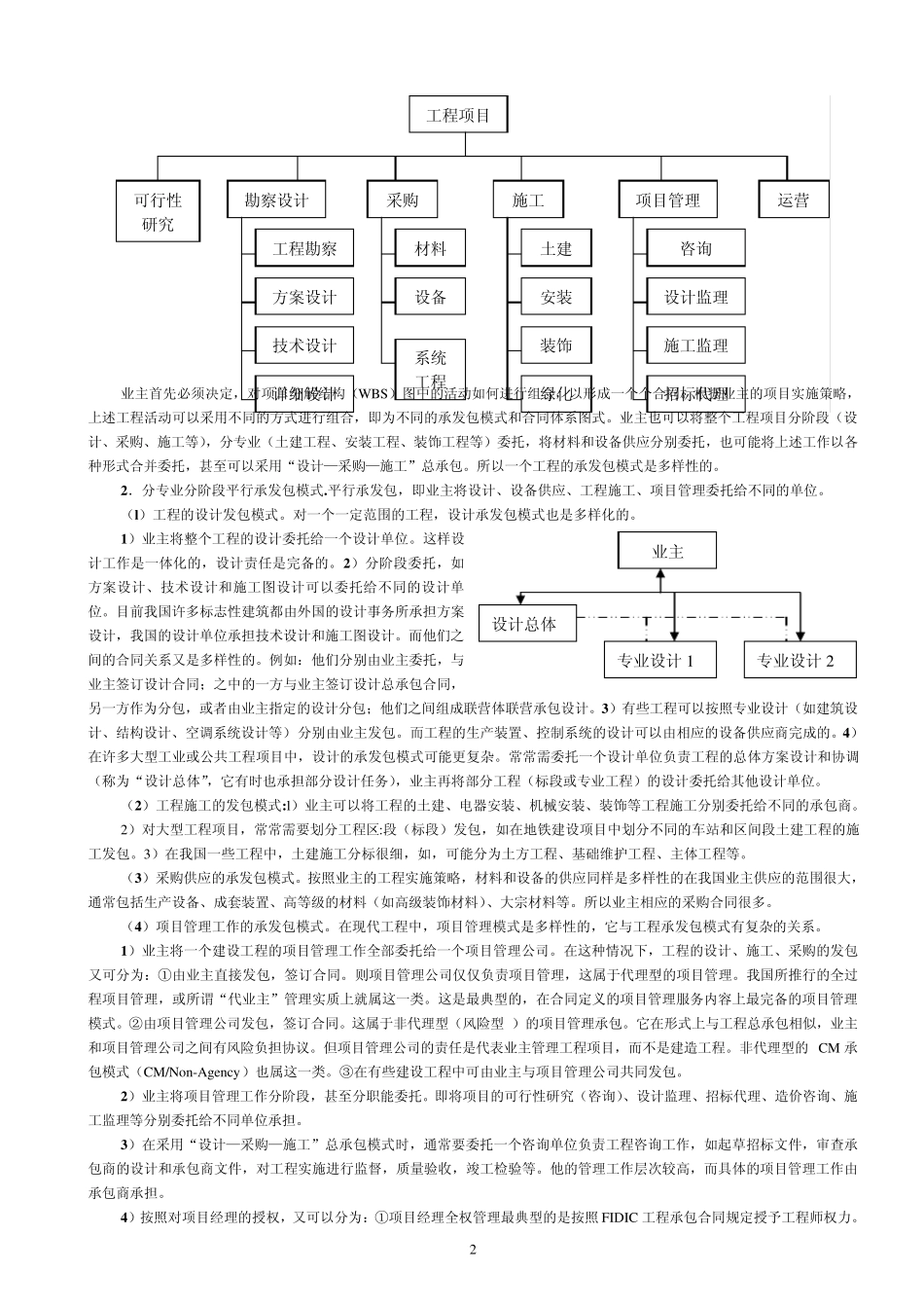 第3章工程合同总体策划和招标投标_第2页