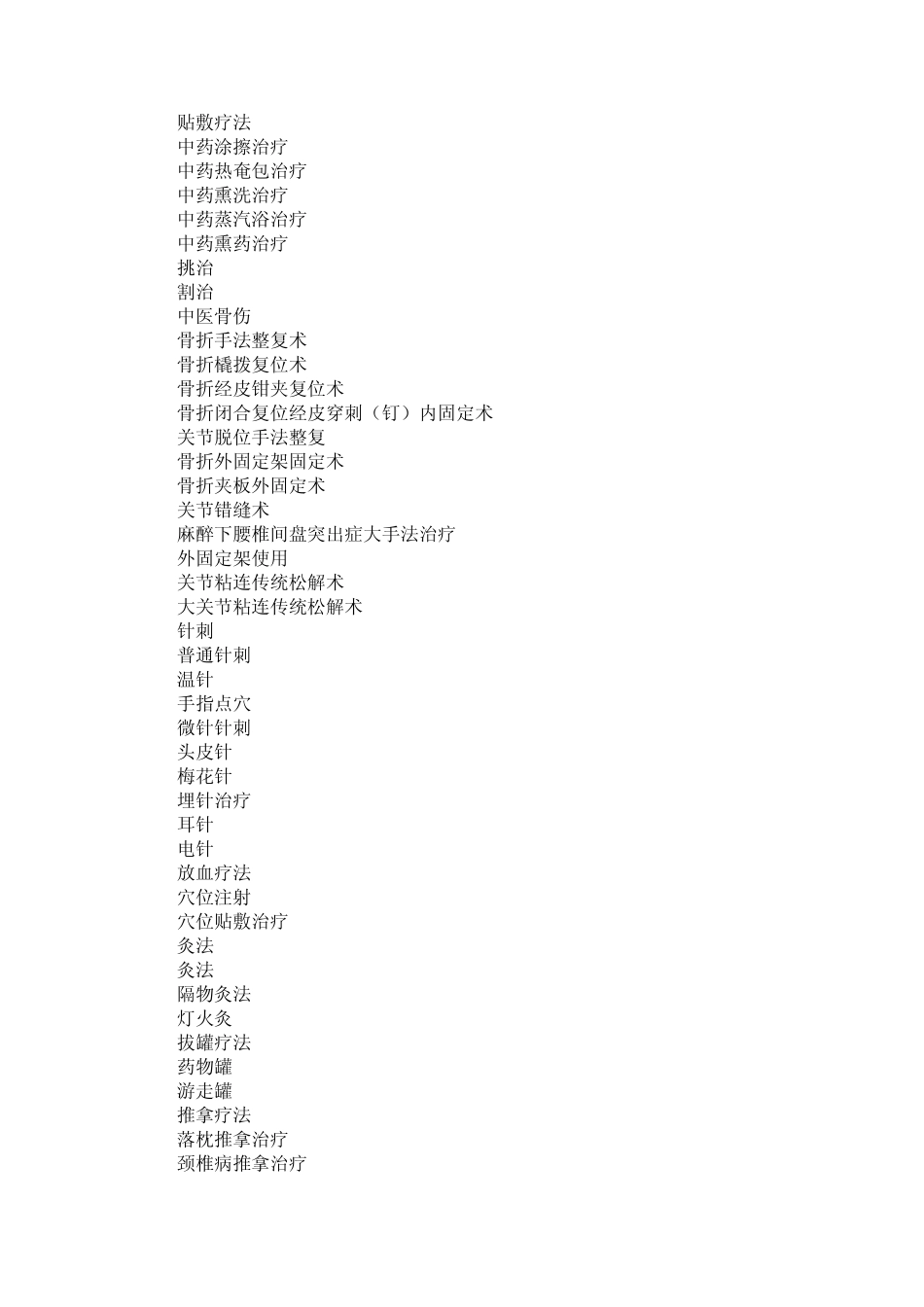 第一类医疗技术目录_第3页