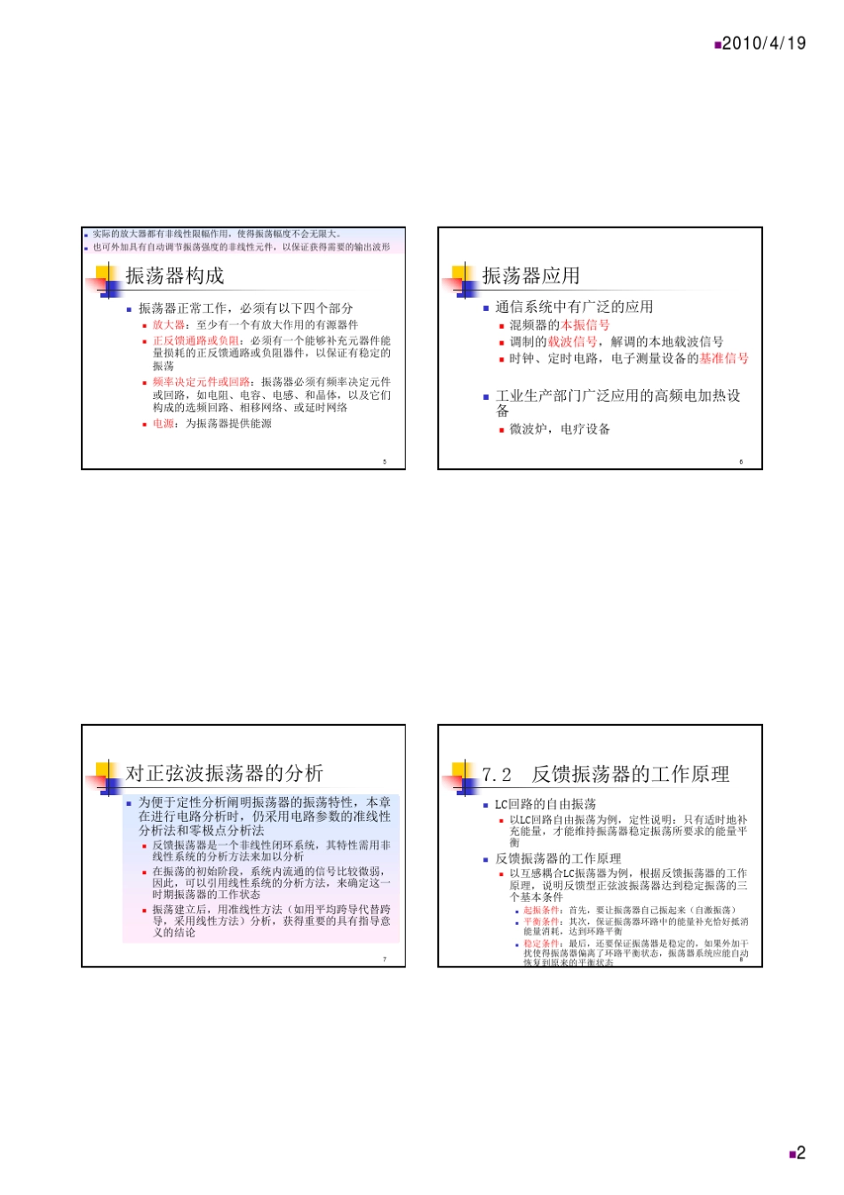 第七章振荡器_第2页
