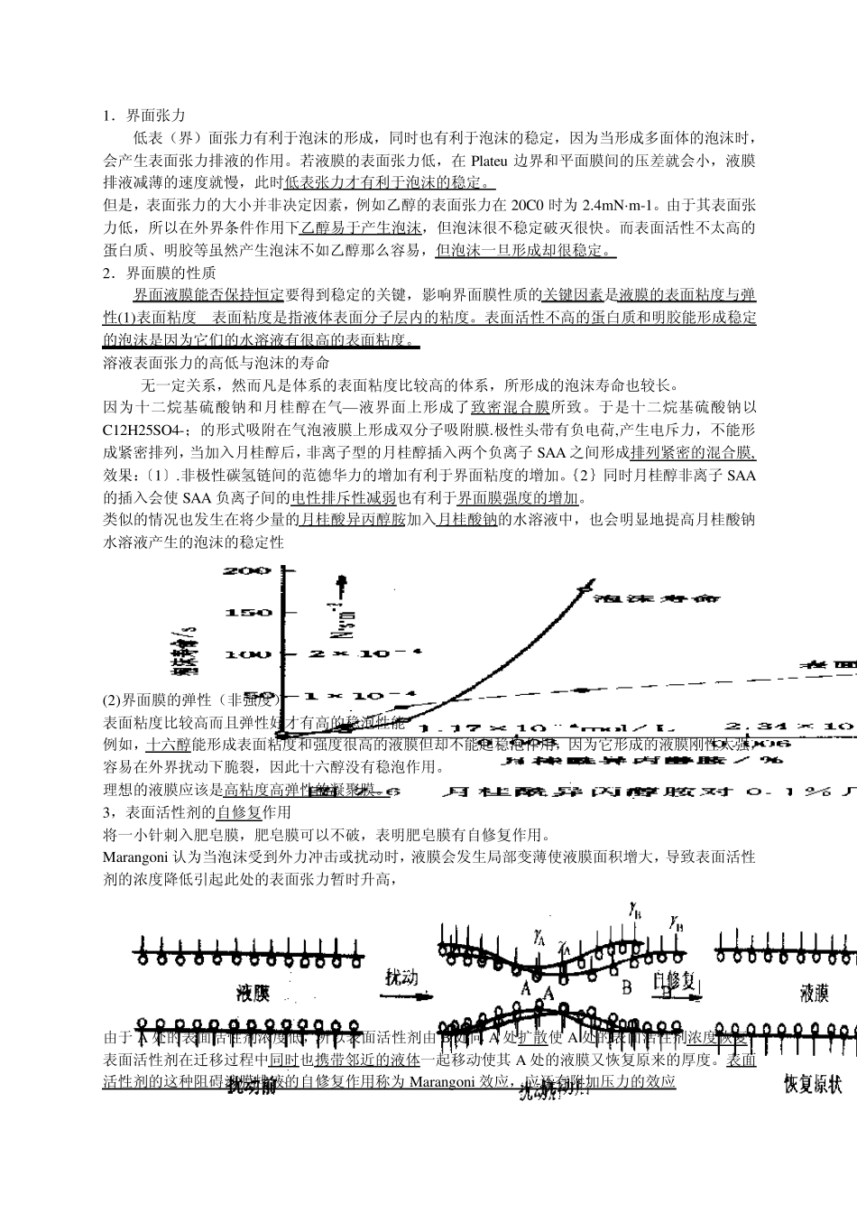 第七章表面活性剂的起泡和消泡作用_第3页