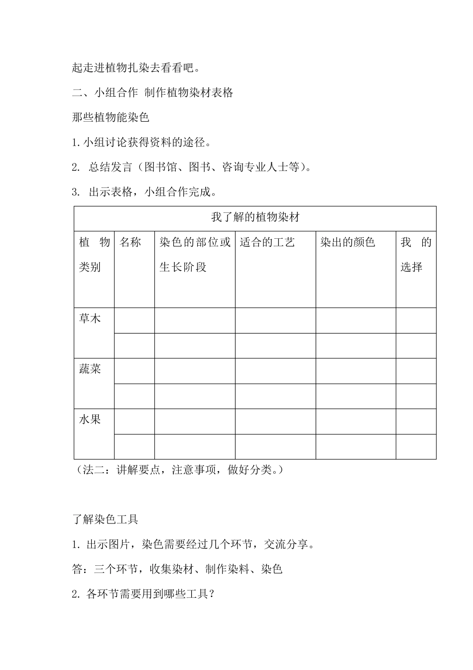 第三单元有趣的植物扎染_第2页