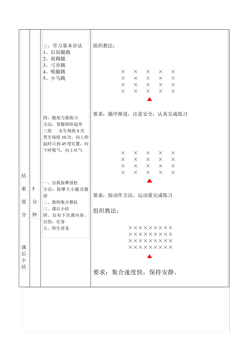 第三套大众健身操一、二级教案_第3页