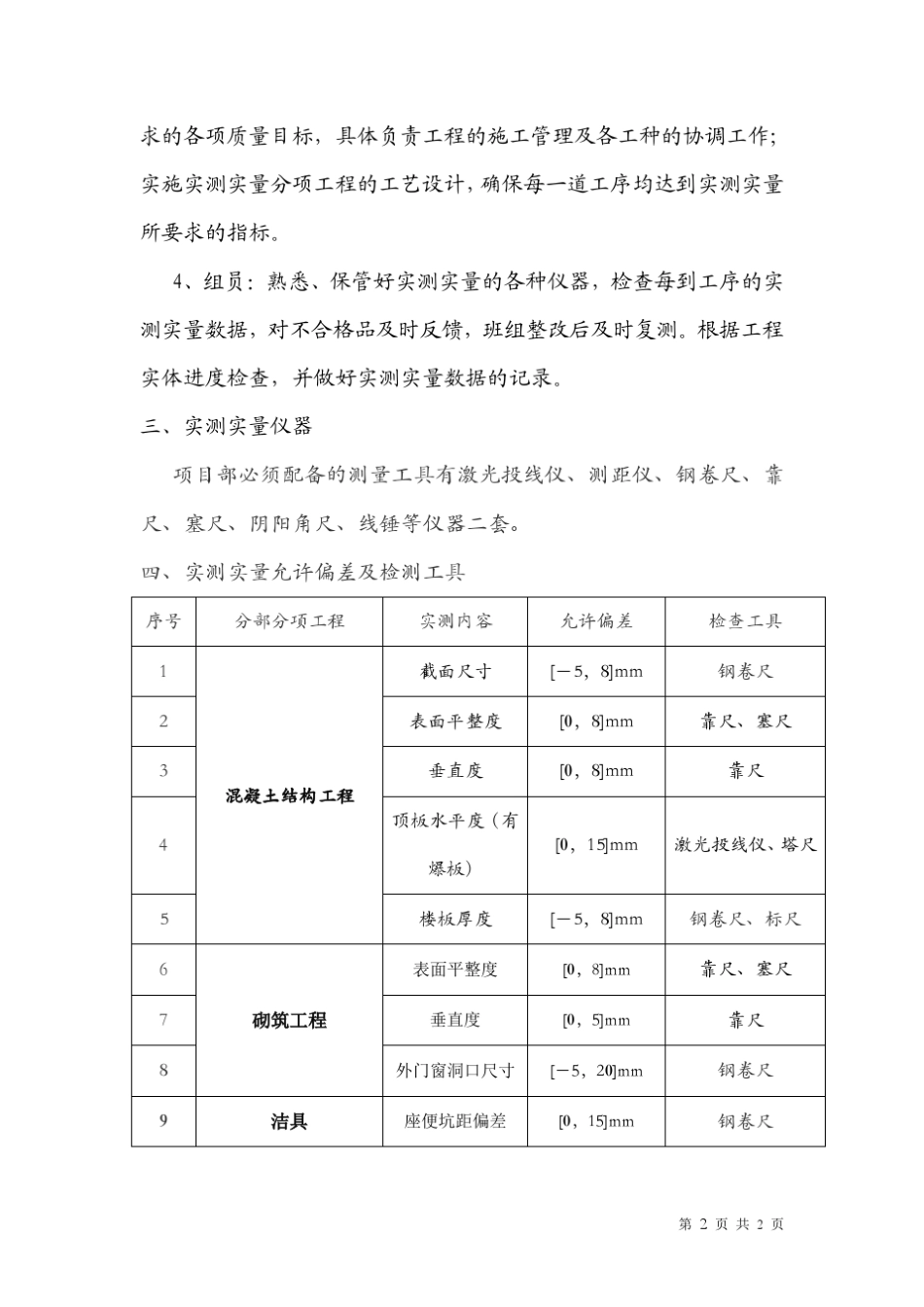 第三方实测实量实施方案_第2页