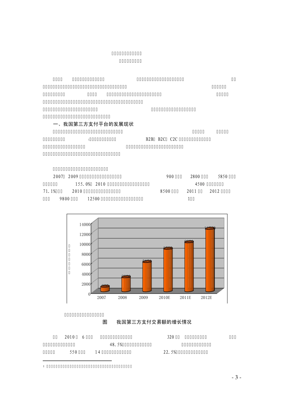 第三方支付市场的发展前景及对商业银行的影响_第1页