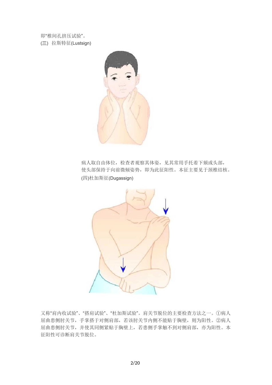 临床常用脊柱和四肢特殊检查_第2页