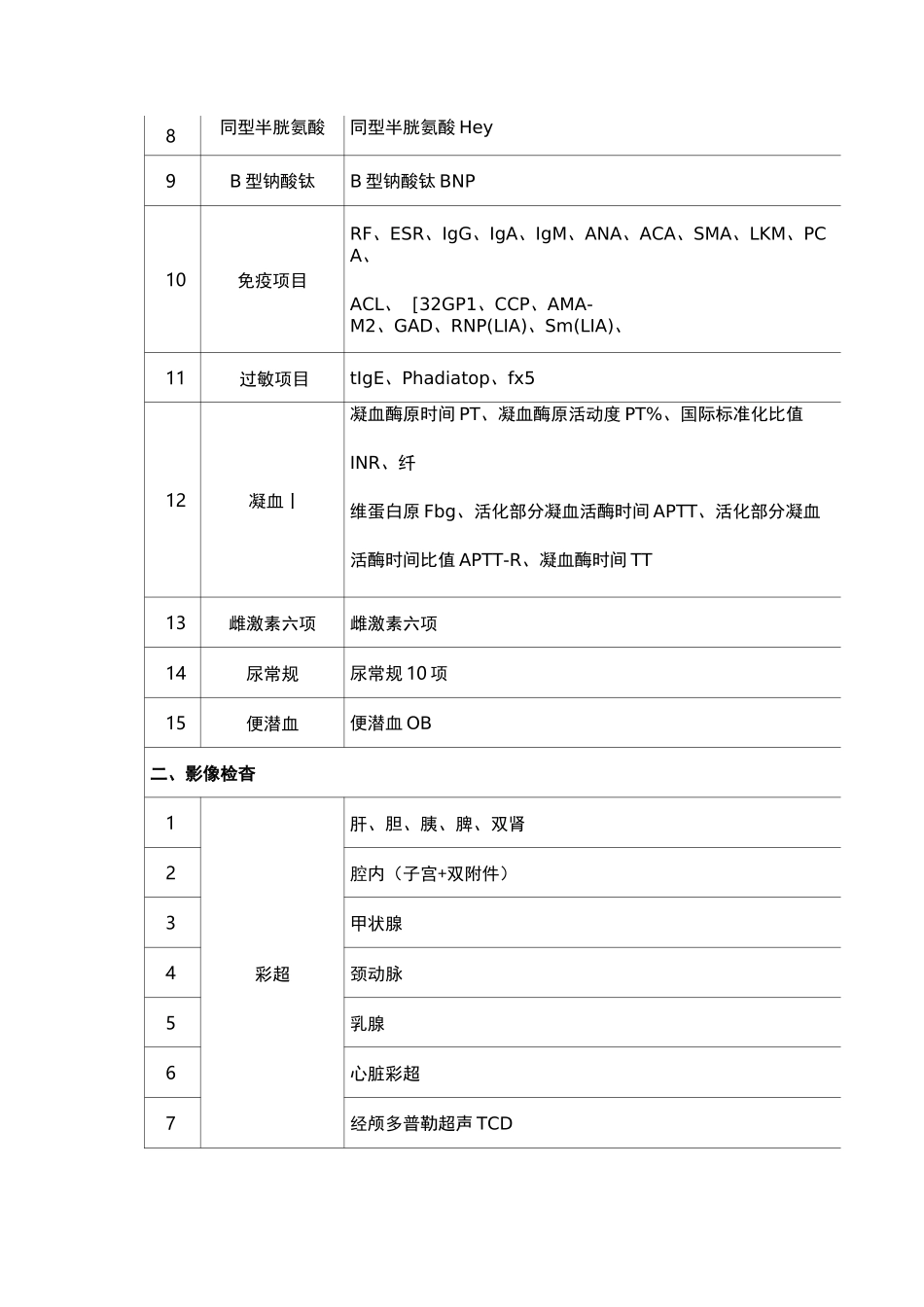 北京协和医院体检套餐_第2页