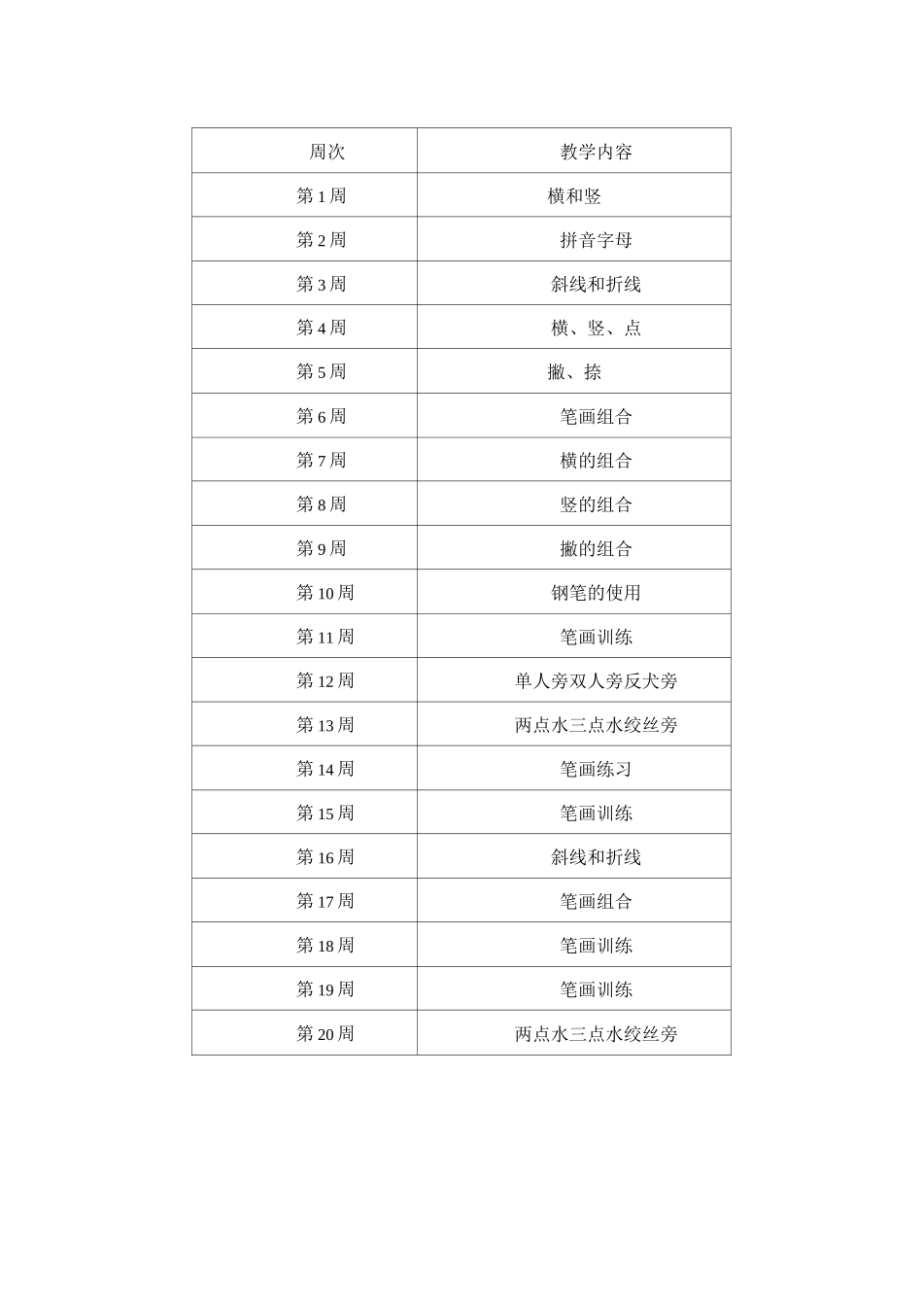 七年级写字课教案无反思_第3页