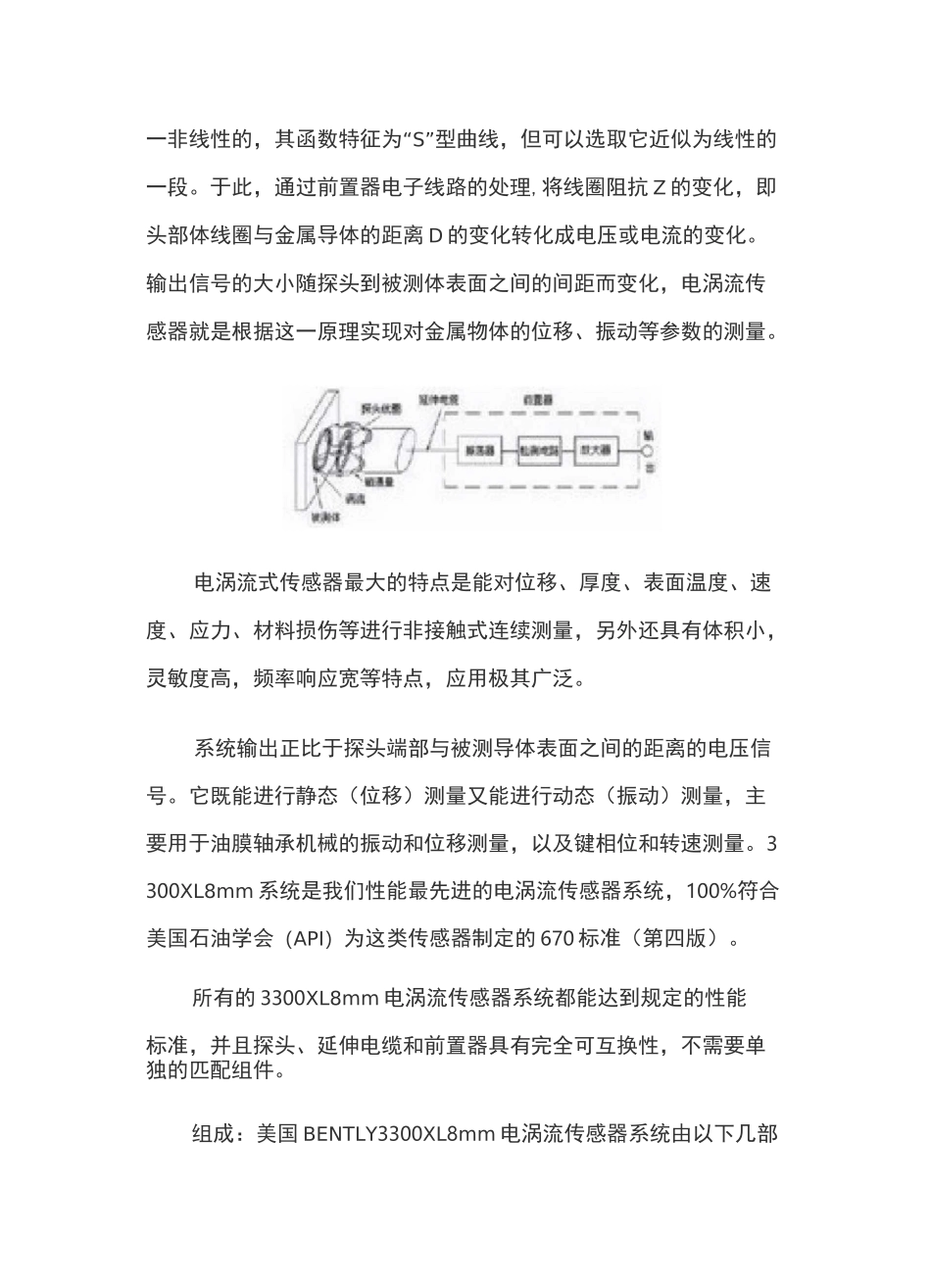 本特利3300系列传感器仪表(轴系仪表)_第2页