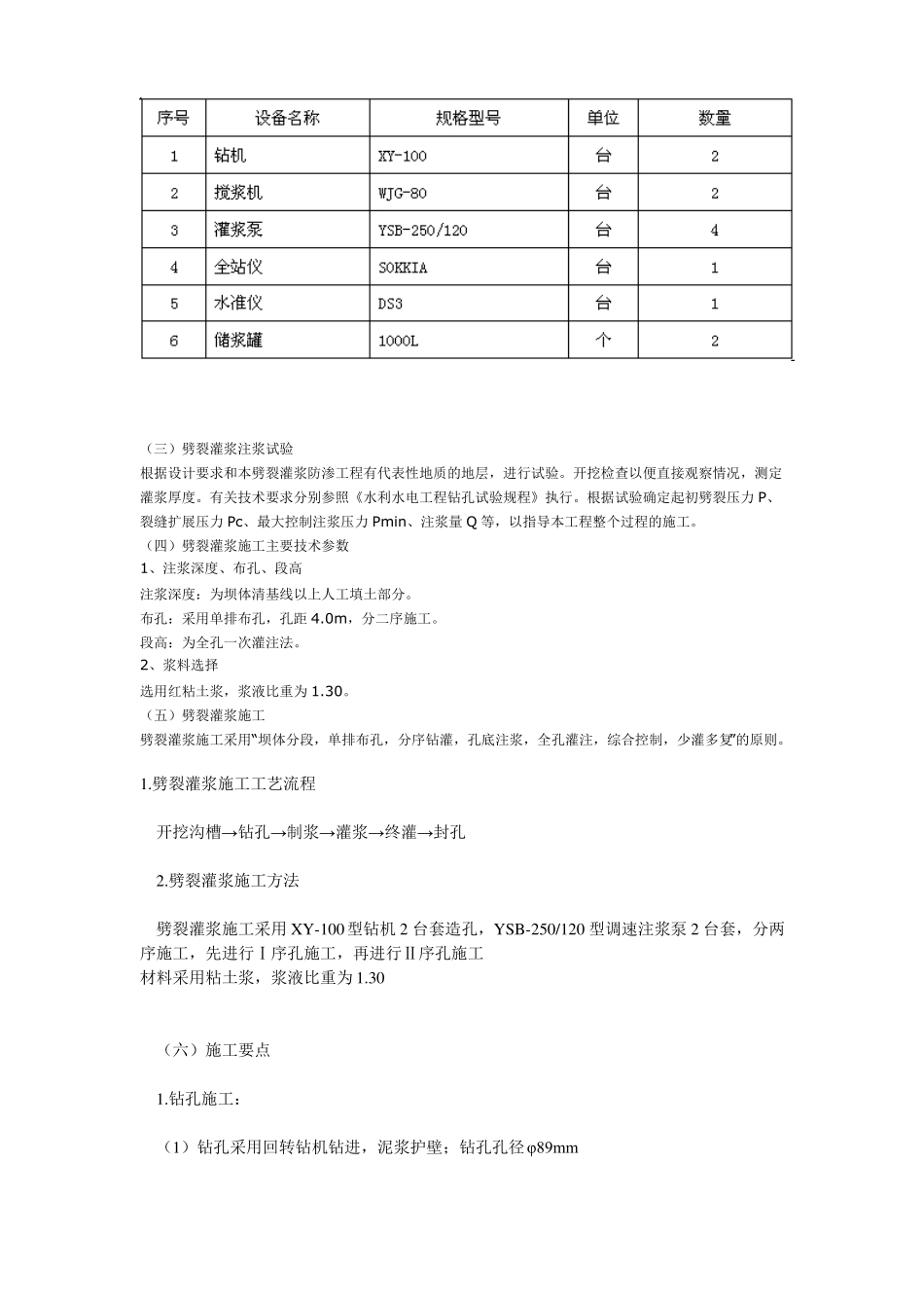 劈裂灌浆的加固原理及其施工方法清楚明了_第2页