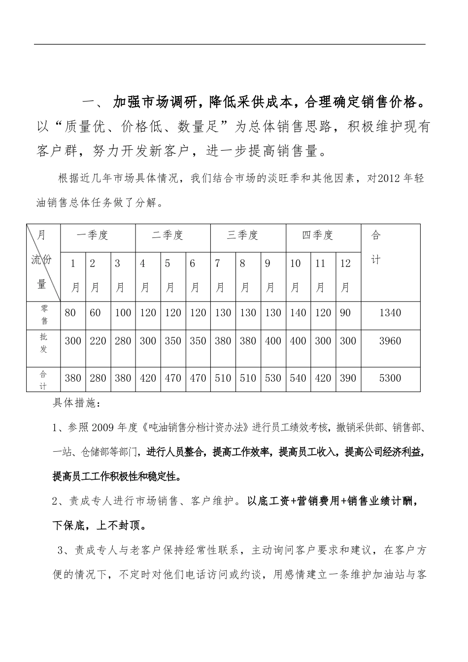 加油站工作计划_第2页