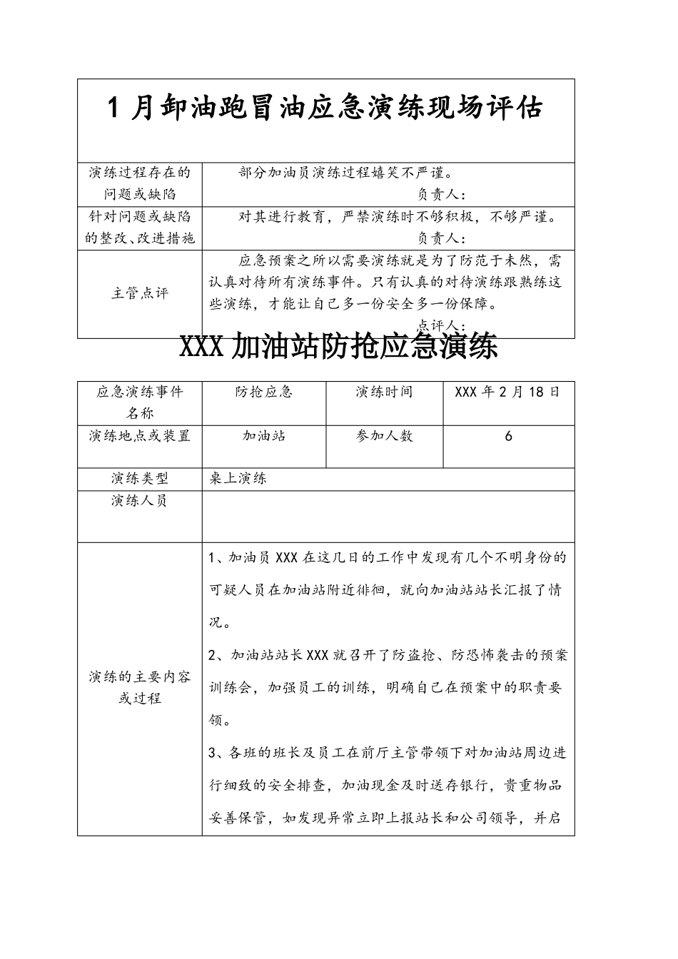 加油站应急演练大全_第2页