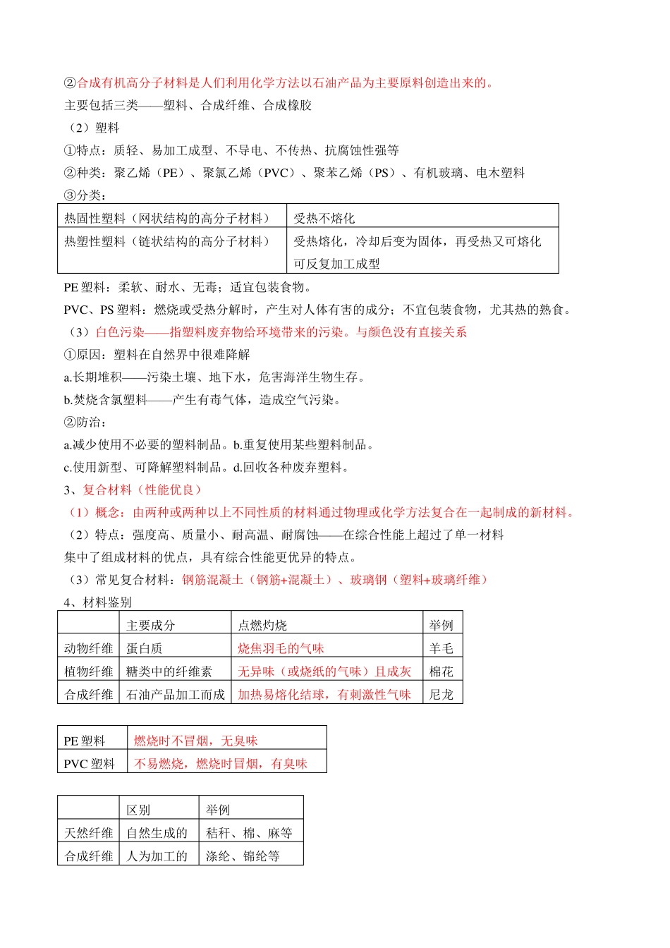 化学与社会发展知识点_第3页