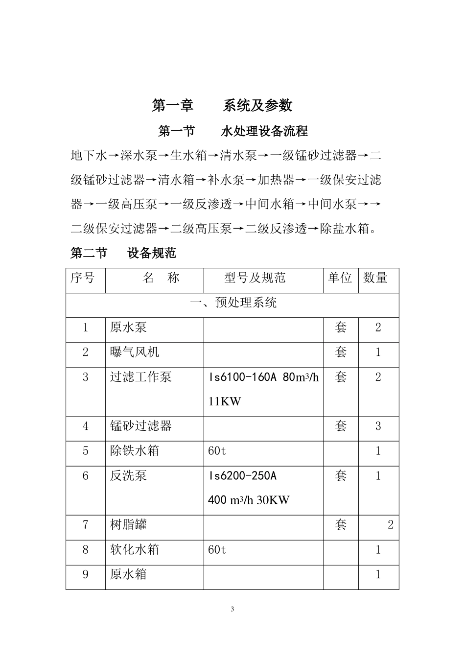 化学水处理运行规程_第3页