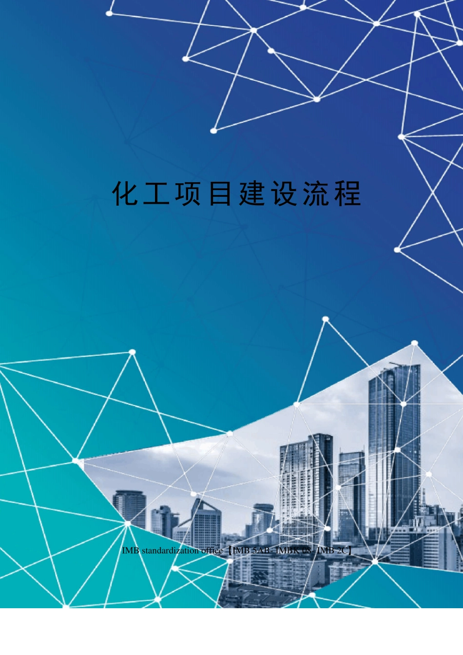 化工项目建设流程_第1页