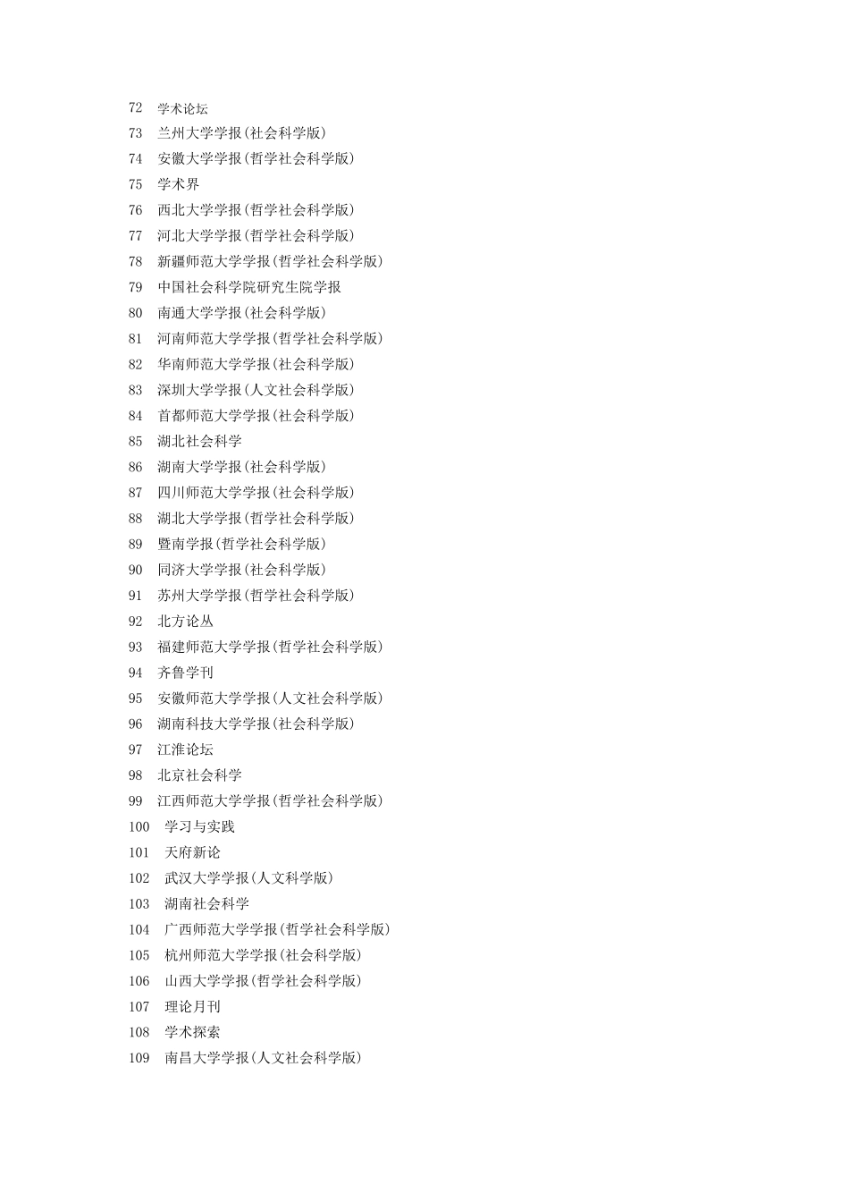 北大2016年版中文核心期刊要目总览_第3页