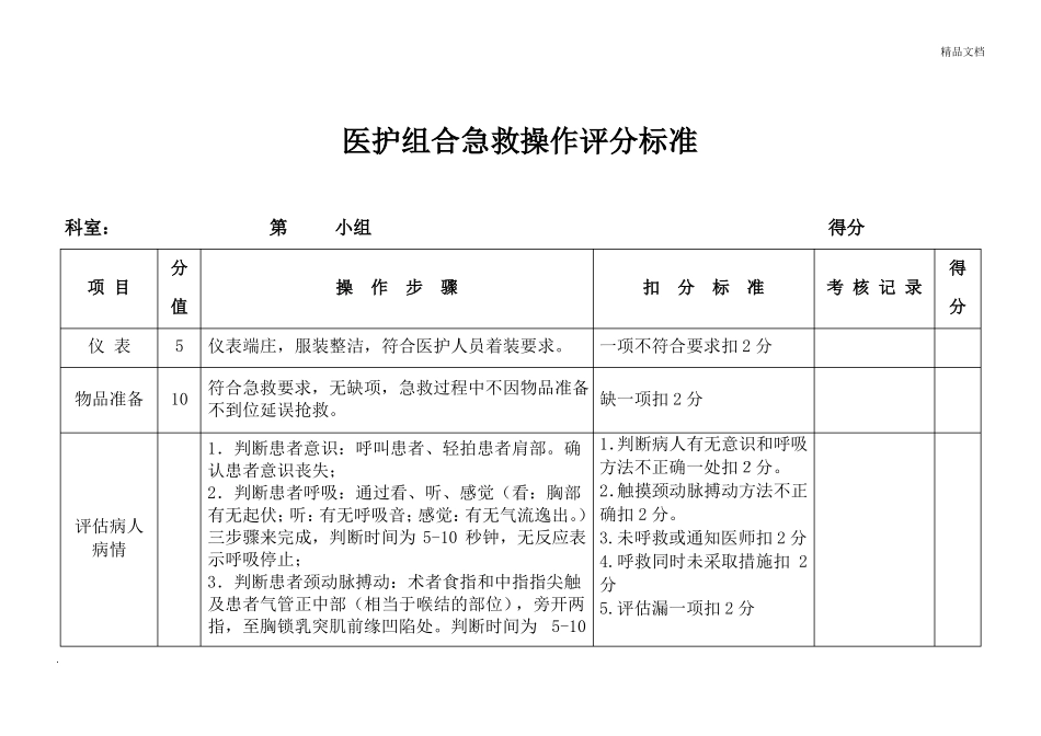 医护配合护理抢救评分标准_第2页