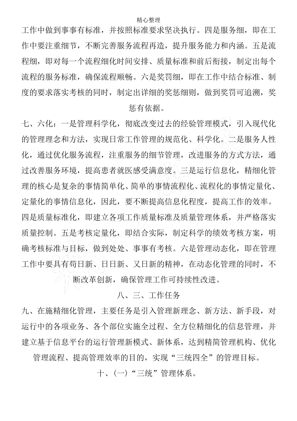 医院精细化管理实施方法_0_第2页