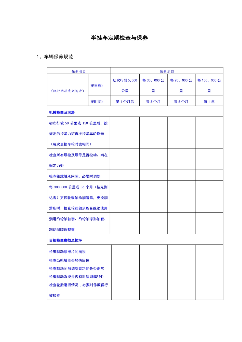 半挂车检查与保养_第1页