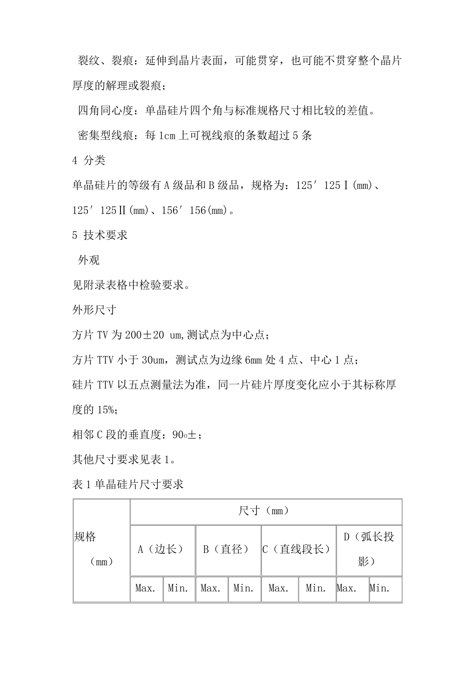 单晶硅片的技术标准_第2页