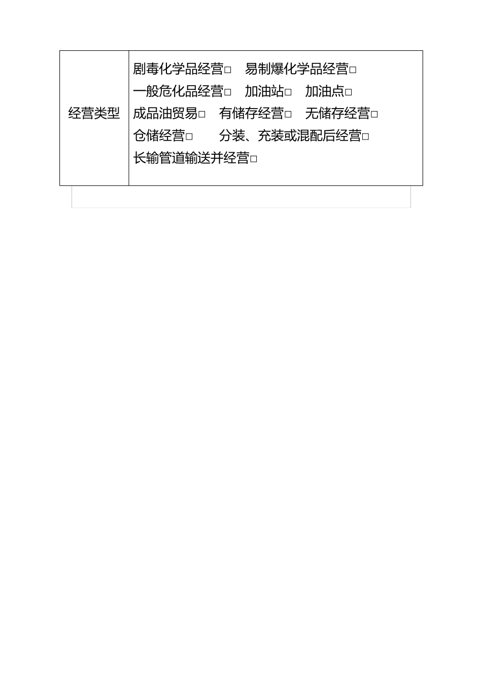 危险化学品经营许可证申请书_第3页