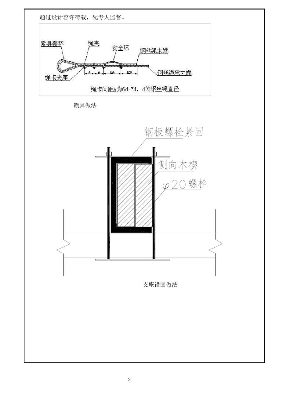 卸料平台技术交底_第2页