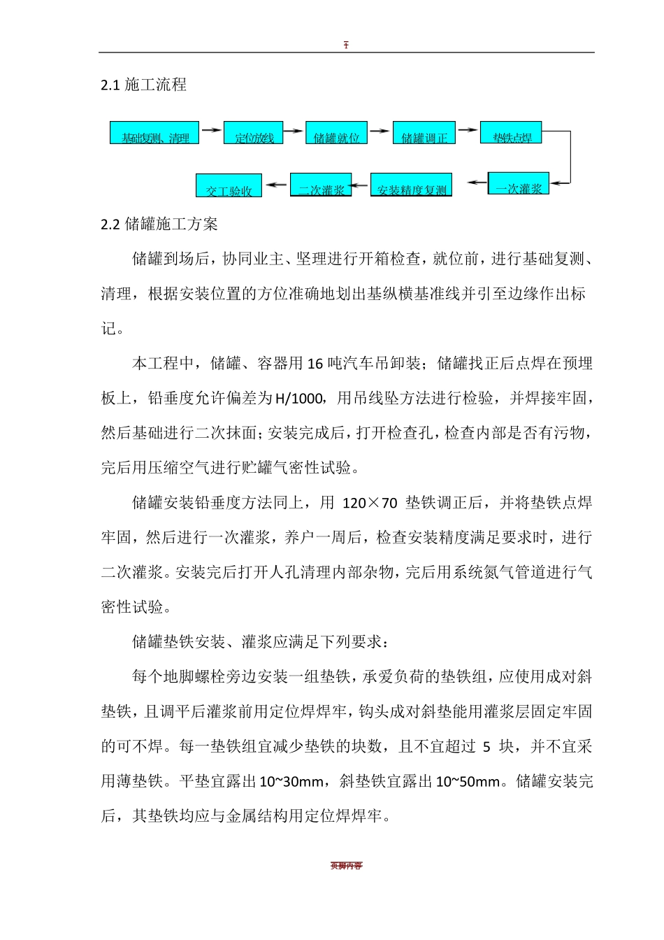 压力容器安装施工方案_第2页