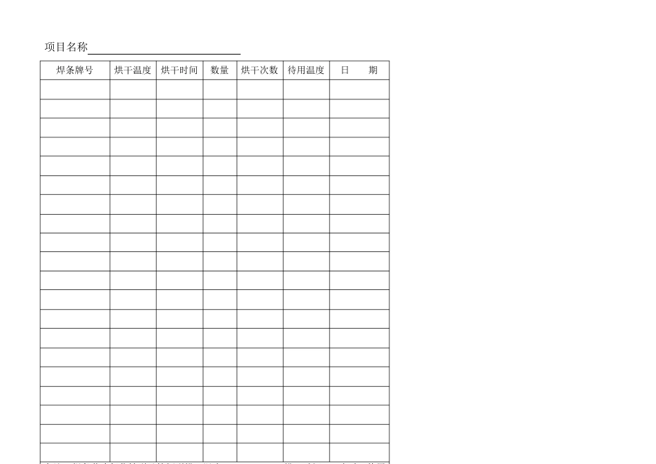 压力管道安装质量记录表大全_第3页