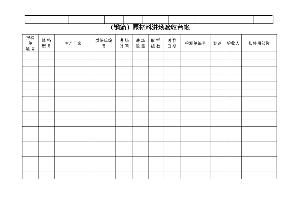 原材料台帐表格集合_第3页