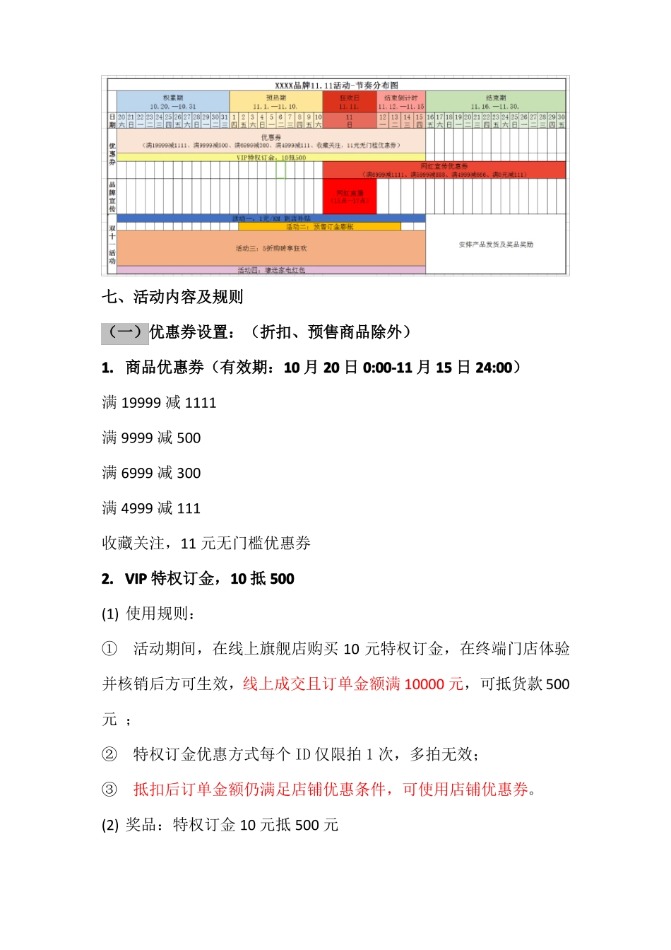 双十一大促活动方案_第2页