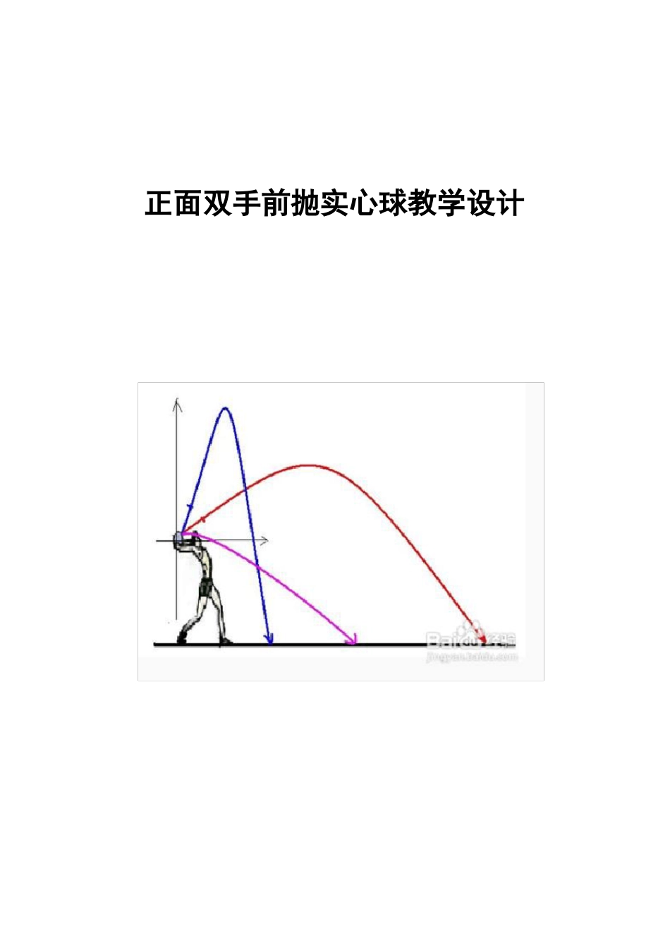 双手头上前抛实心球教学设计_第1页