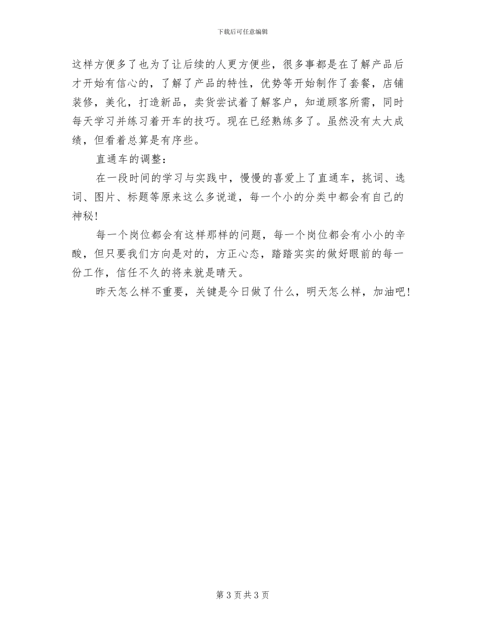 2024年店面美工年终总结_第3页