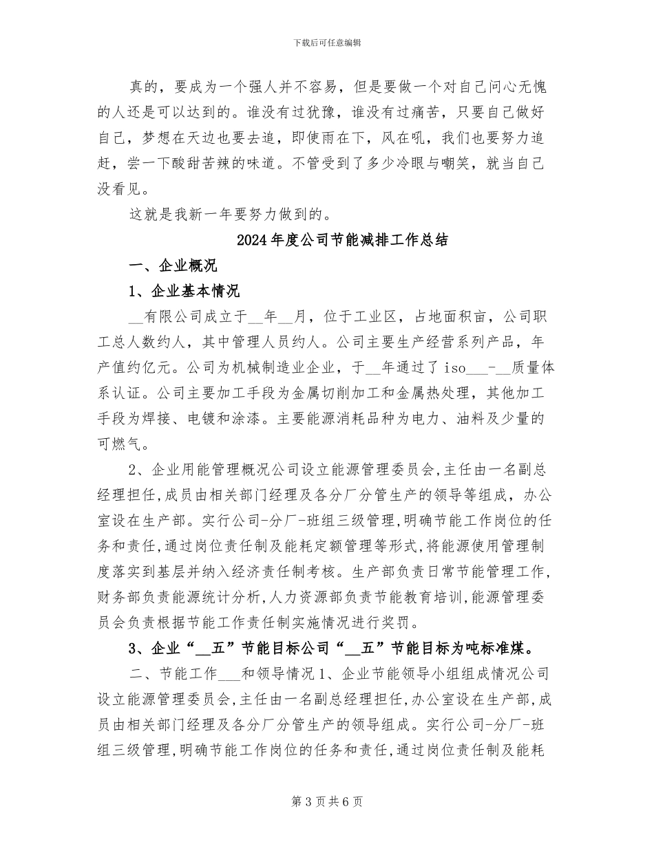 2024年度公司职员工作总结_第3页