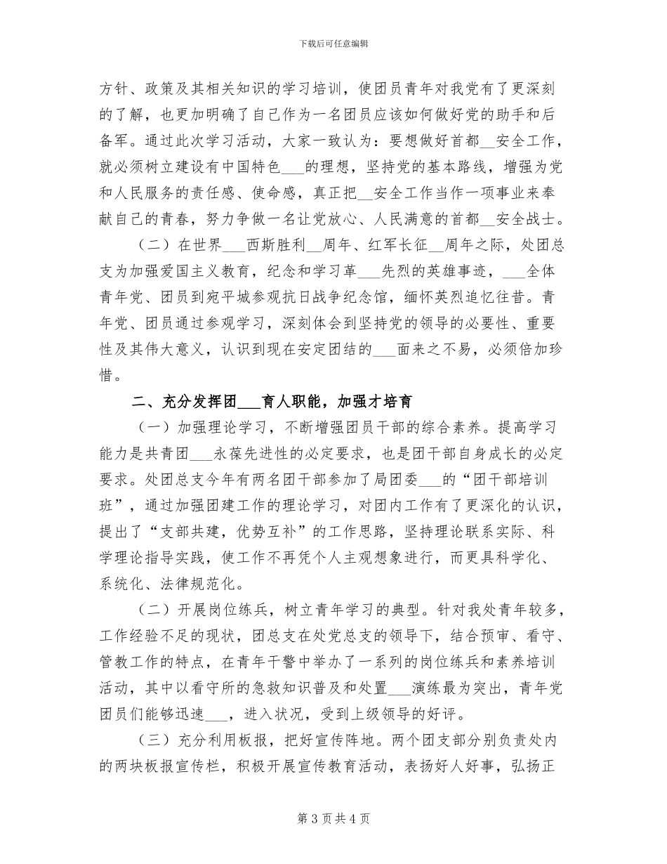 2024年度团委年终工作总结_第3页