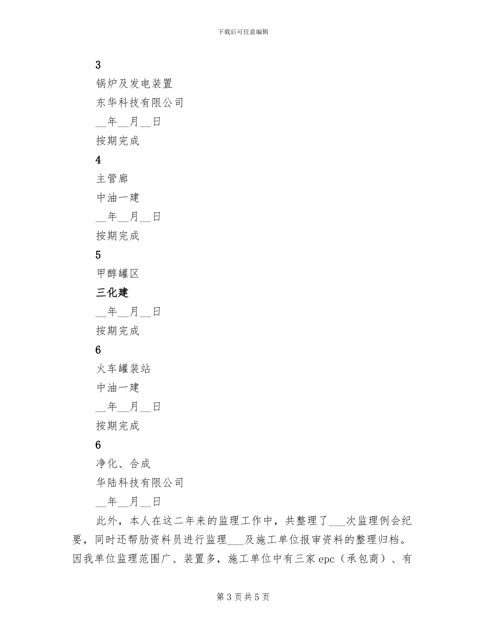 2024年度工程监理工作总结_第3页