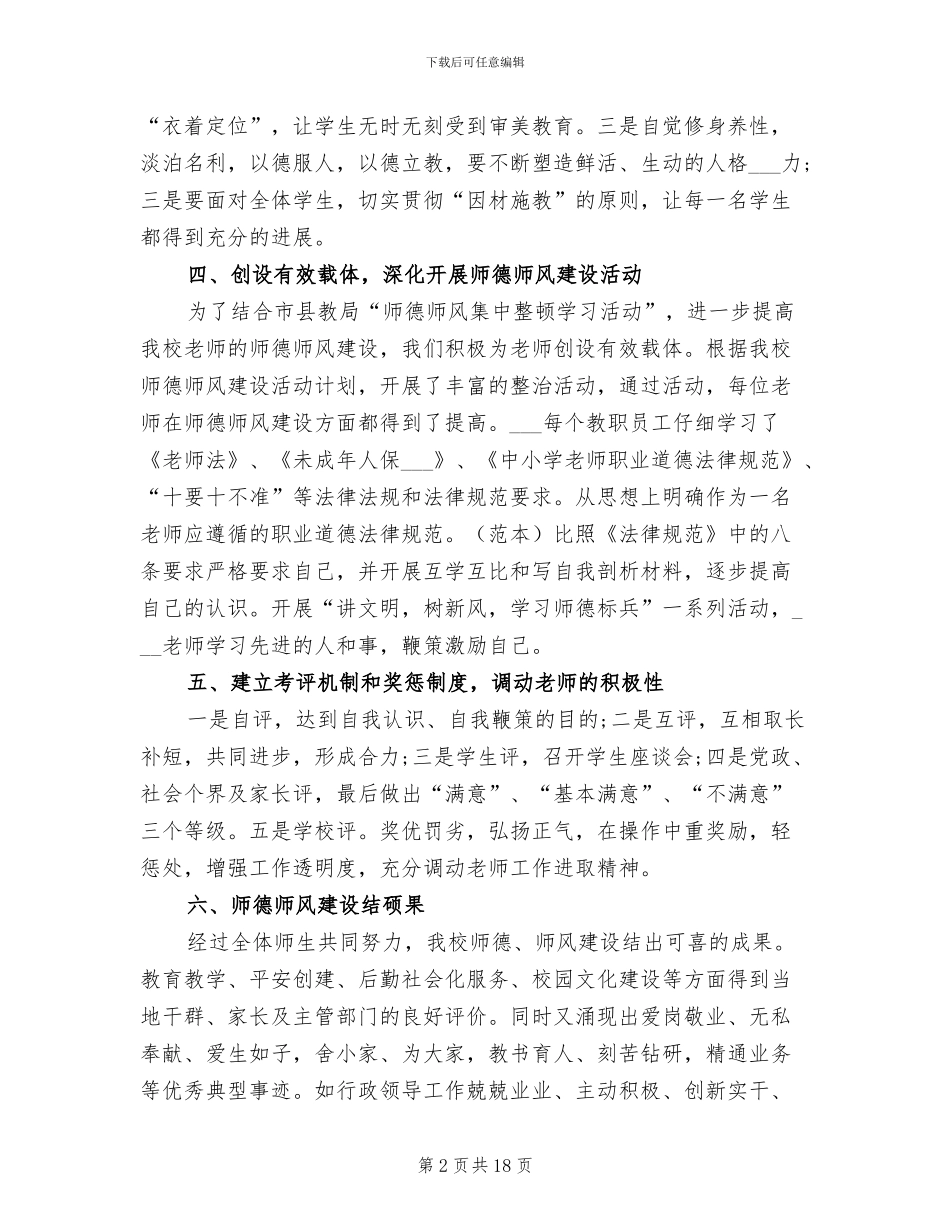 2024年度师德考核总结_第2页