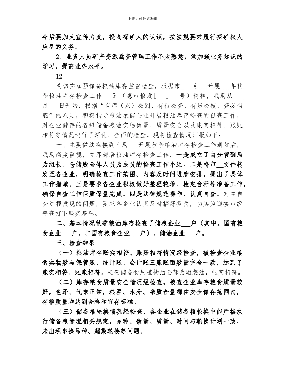 2024年度探矿权年检工作总结_第2页