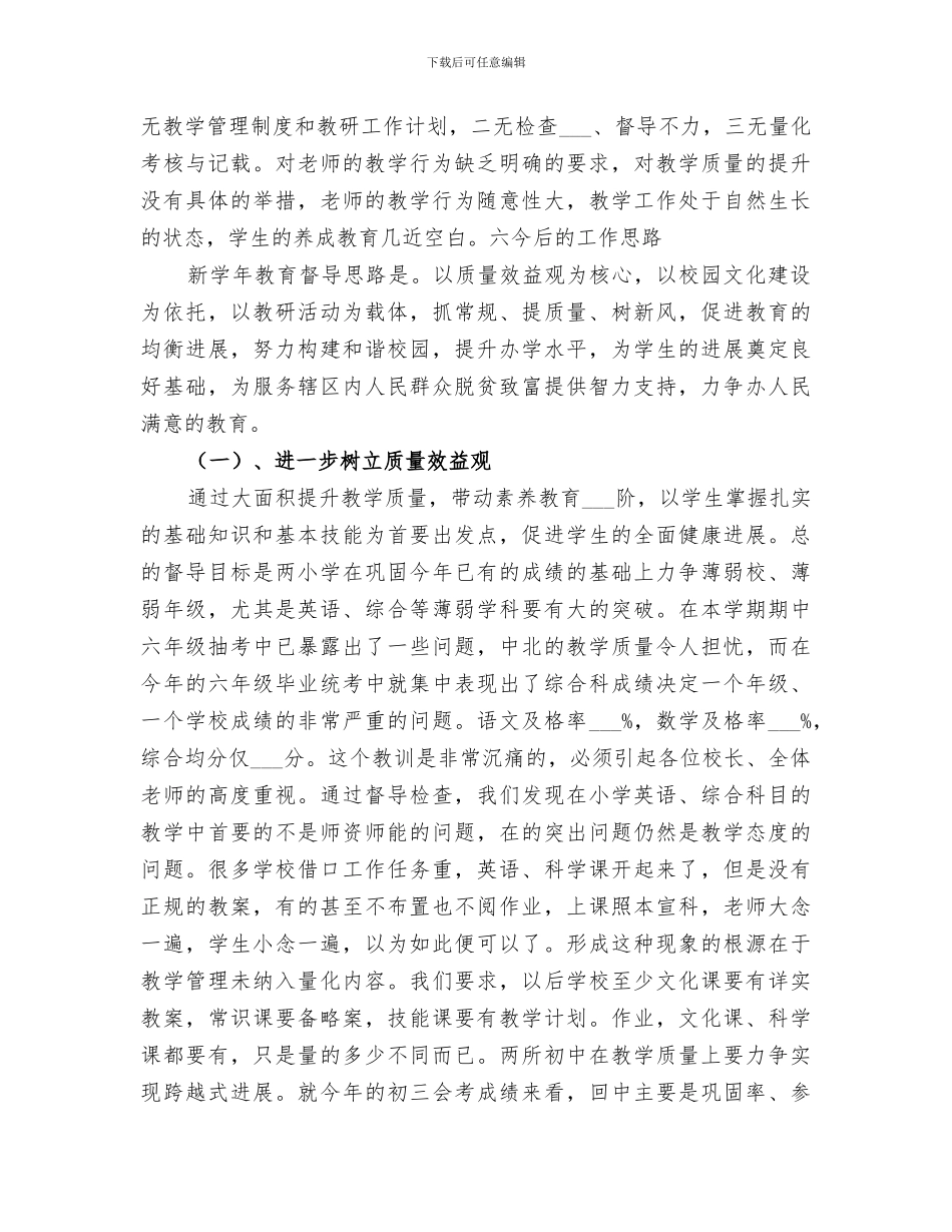 2024年度督学个人工作总结范本_第3页