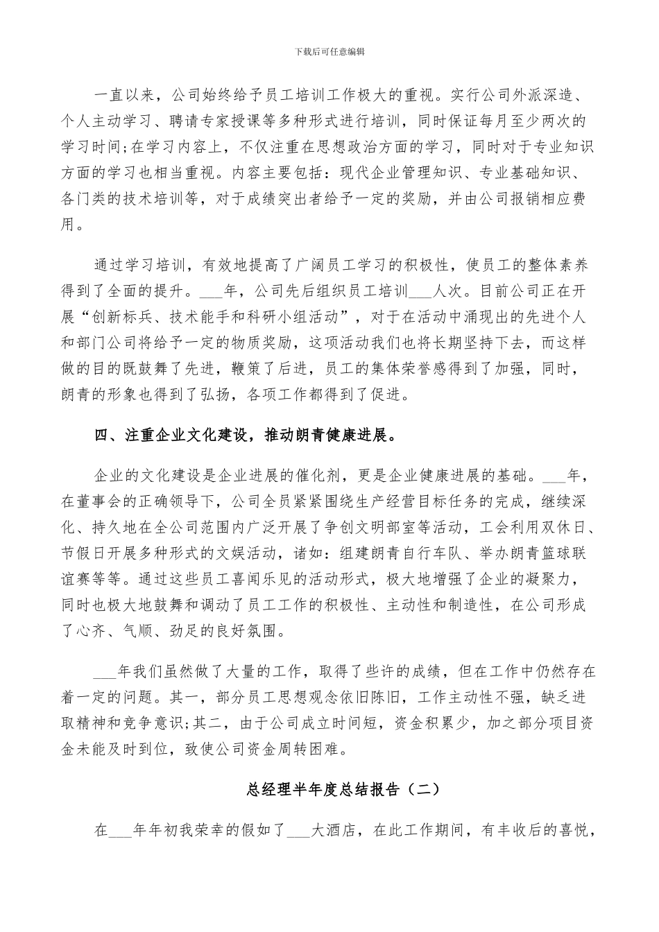 2024年总经理半年度个人总结_第2页